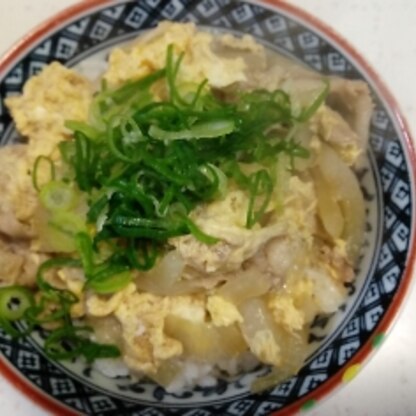 ササッと簡単に作れました！
親子丼だと思ったらしい家族は驚いていましたが、美味しい～！と完食でした(^^)
是非また作りたいと思います、ありがとうございました♪